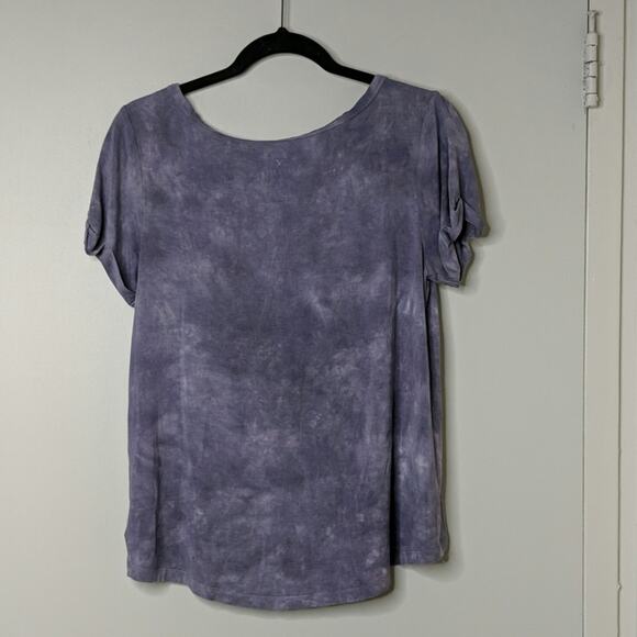 American Eagle Outfitters Purple Soft & Sexy Lace Up Top - Size M - Picture 4 of 8